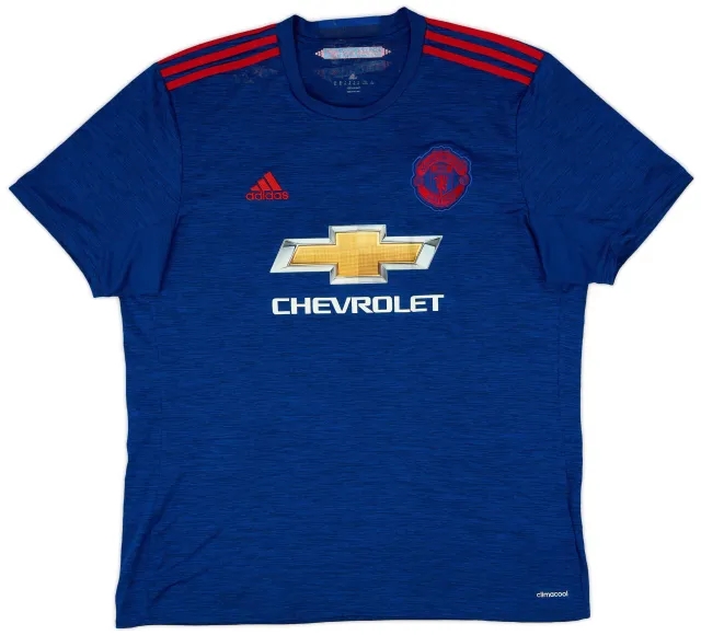 adidas 2016-17 Manchester United Away Shirt - 5/10 - (XL)