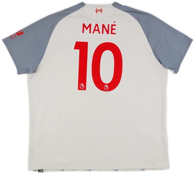NewBalance 2018-19 Liverpool Third Shirt Mane #10 - 6/10 - (XXL)