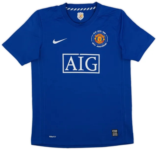 Nike 2008-09 Manchester United Third Shirt - 6/10 - (XL.Boys)