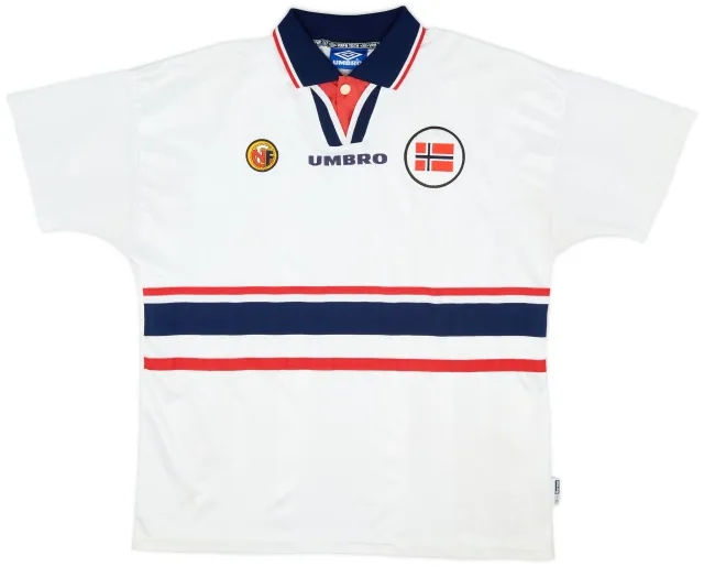 Umbro 1998-00 Norway Away Shirt - 7/10 - (XL)