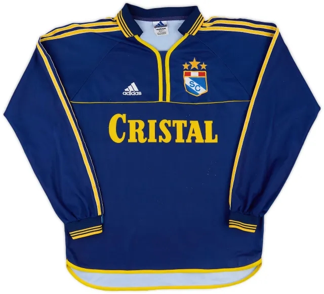 adidas 2000 Sporting Cristal Third L/S Shirt - 7/10 - (L)