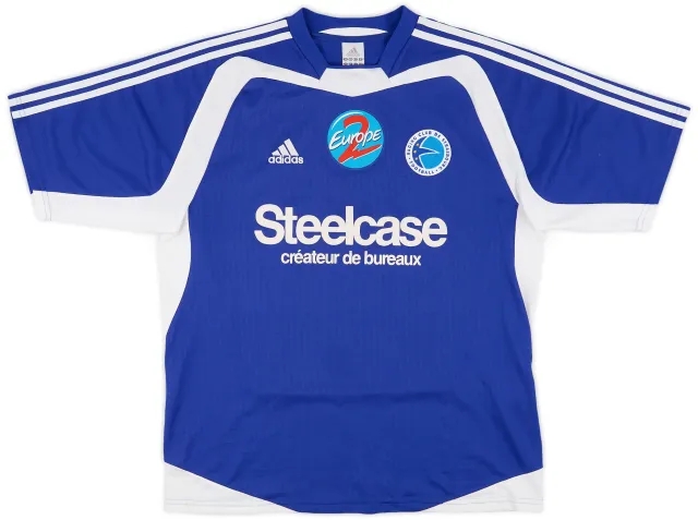 Asics 2004-05 Strasbourg Home Shirt - 9/10 - (L)