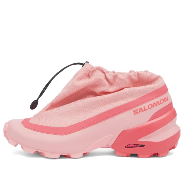 MM6 Maison Margiela Men's x Salomon Cross Low Sneaker Flamingo Pink/Rouge Red/Black