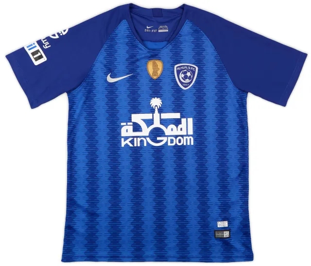 Nike 2018-19 Al-Hilal Riyadh Home Shirt #12 - 8/10 - (S)