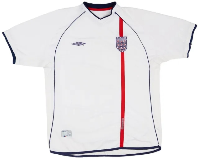 Umbro 2001-03 England Home Shirt - 5/10 - (3XL)