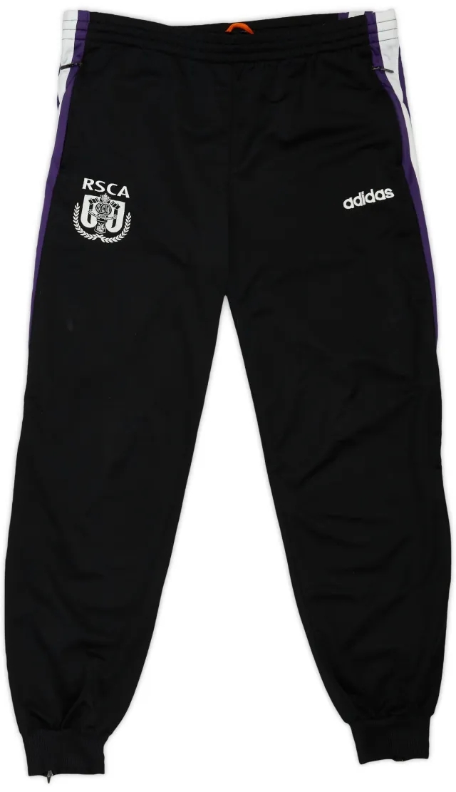 1994-95 Anderlecht adidas Track Pants/Bottoms - 8/10 - (L)