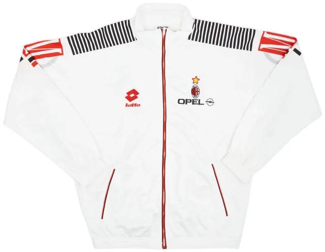 1995-96 AC Milan Lotto Track Jacket - 6/10 - (XL)