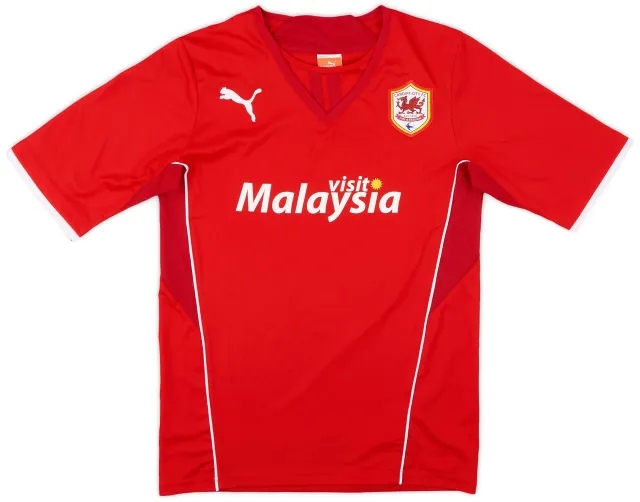 Puma 2013-14 Cardiff Home Shirt - 7/10 - (S)