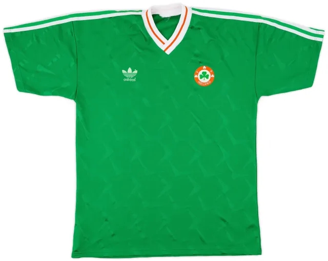 adidas 1990-92 Ireland Home Shirt - 8/10 - (L)