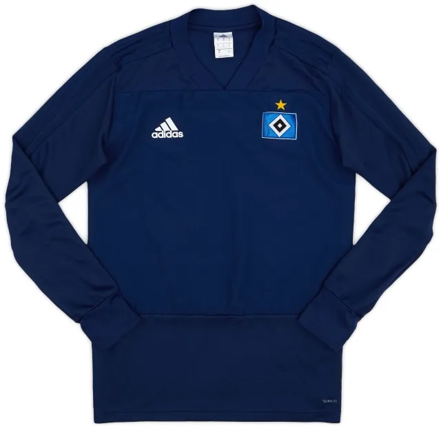 adidas Hamburg Mens SS Home Shirt 2018/19