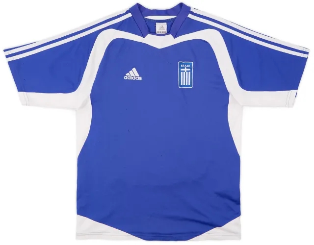 adidas 2004-06 Greece Home Shirt - 5/10 - (S)