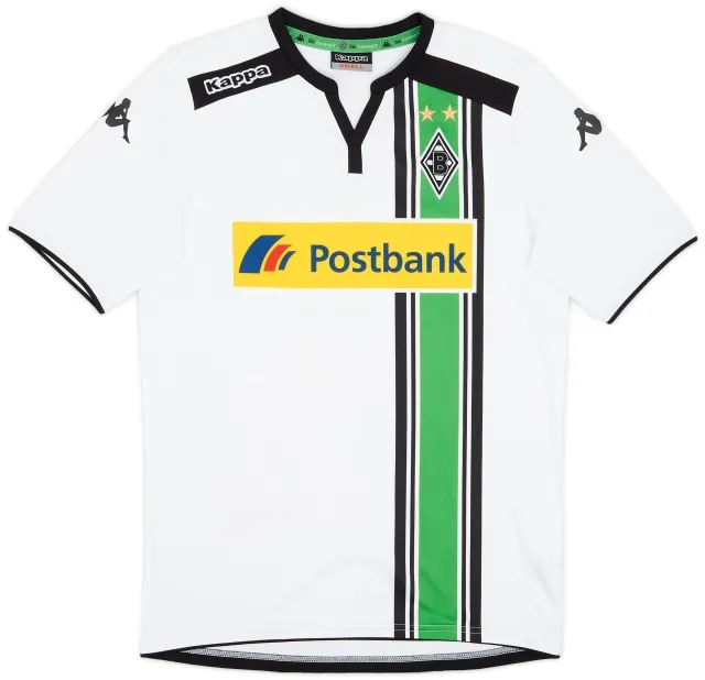 Kappa 2015-16 Borussia Monchengladbach Home Shirt - 8/10 - (S)