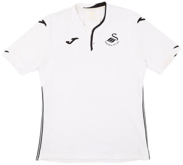 Joma 2018-19 Swansea Player Issue Home Shirt - 6/10 - (XL)