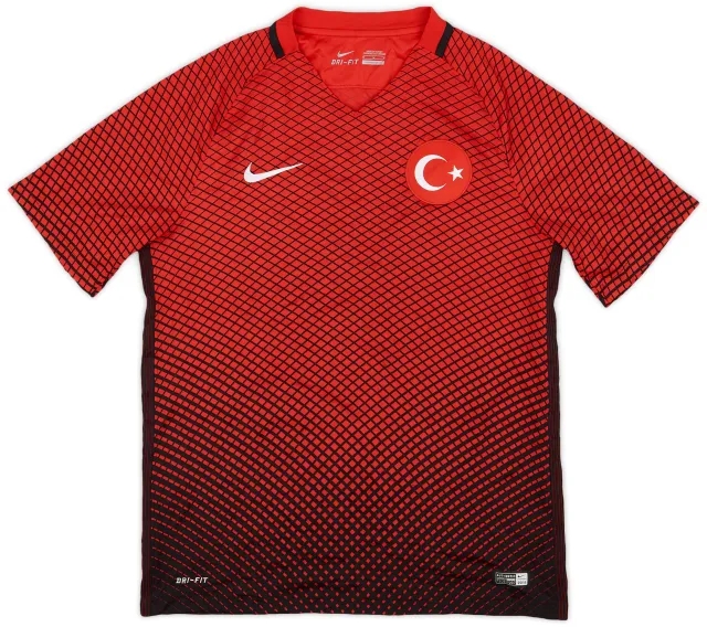 Nike 2016-17 Turkey Home Shirt - 10/10 - (M)