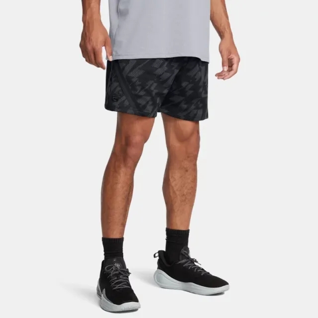 Under Armour Men's Curry Sig Shorts Black / Anthracite XXL