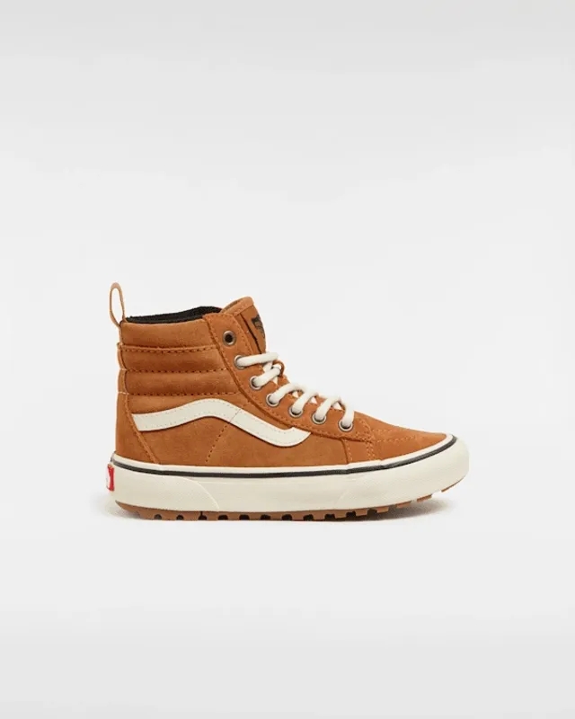 Vans - Kids Mte Sk8-Hi Shoes (4-8 Years), Orange