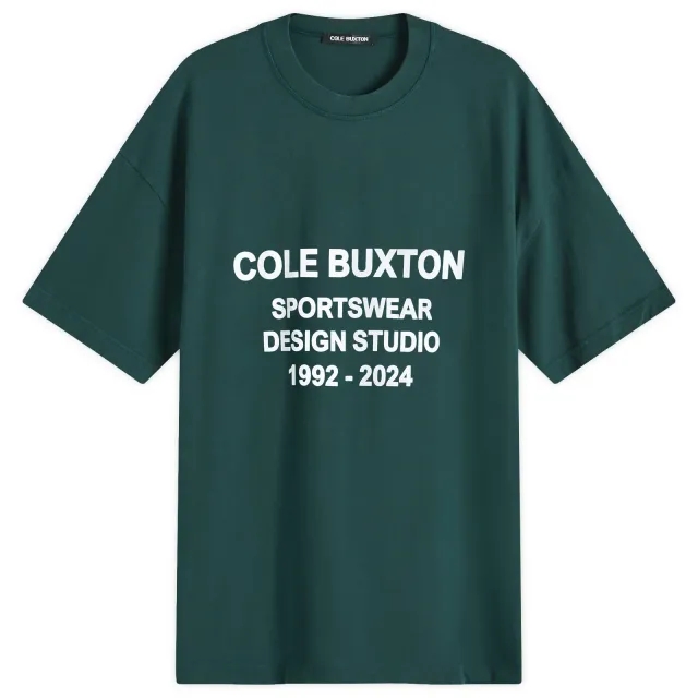 Cole Buxton Design Studio T-Shirt - Forest Green