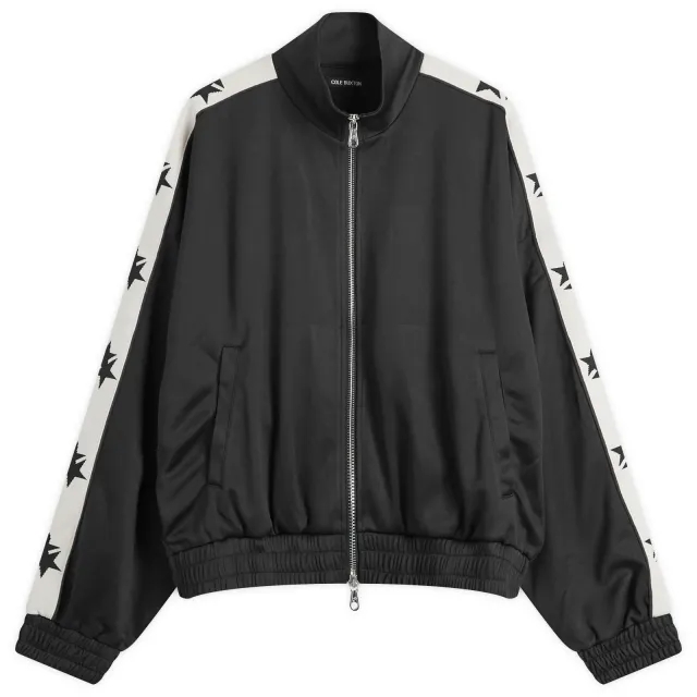 Cole Buxton Men's Two Star Track Jacket Black