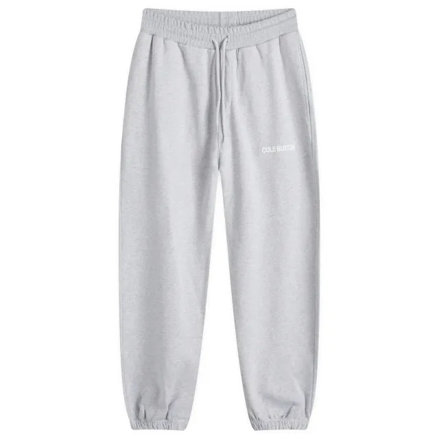 Cole Buxton Men's Sportswear Sweat Pants Light Grey Marl