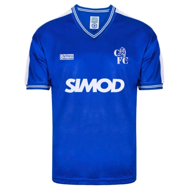Score Draw Chelsea 1987 Retro Football Shirt