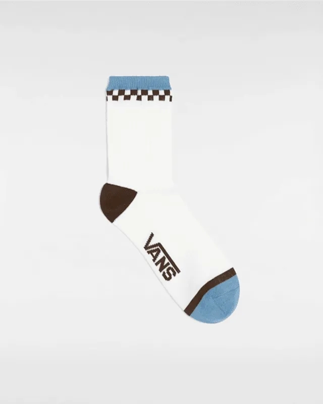 Vans - Miles Half Crew Socks (1 Pair), Woman, White