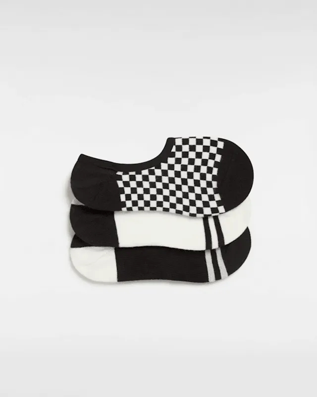 Vans - Kids Best Me Canoodle Socks (3 Pairs), Black
