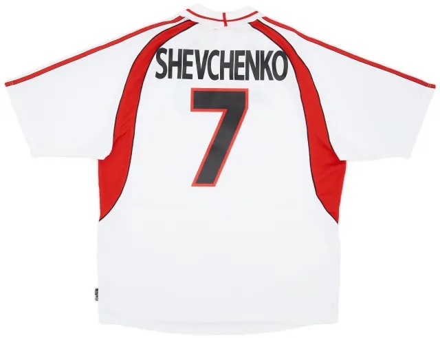 adidas 2000-02 AC Milan Away Shirt Shevchenko #7 (XL)
