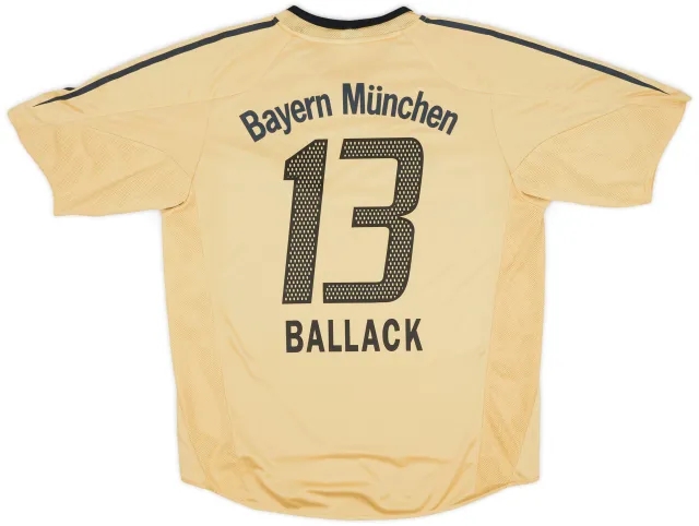 adidas 2004-05 Bayern Munich Away Shirt Ballack #13 - 8/10 - (L)