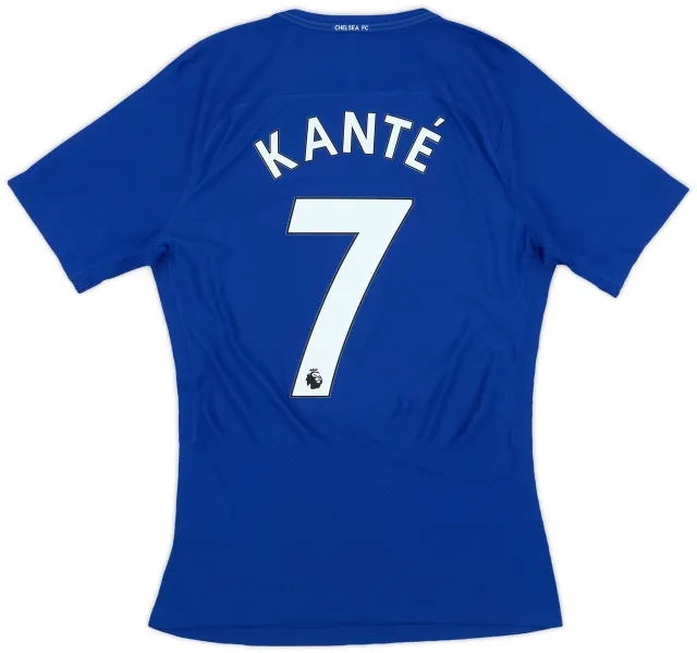 adidas 2017-18 Chelsea Authentic Home Shirt Kante #7 (S)
