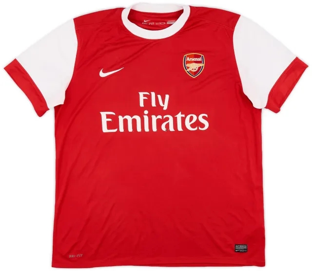 Nike 2010-11 Arsenal Home Shirt Fabregas #4 - 8/10 - (XL)