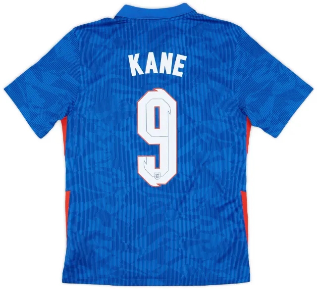 Nike 2020-21 England Away Shirt Kane #9 - 8/10 - (M)