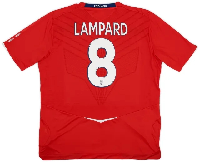 Umbro 2008-10 England Away Shirt Lampard #8 (XXL)