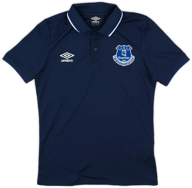 2016-17 Everton Umbro Polo Shirt - 9/10 - (S)