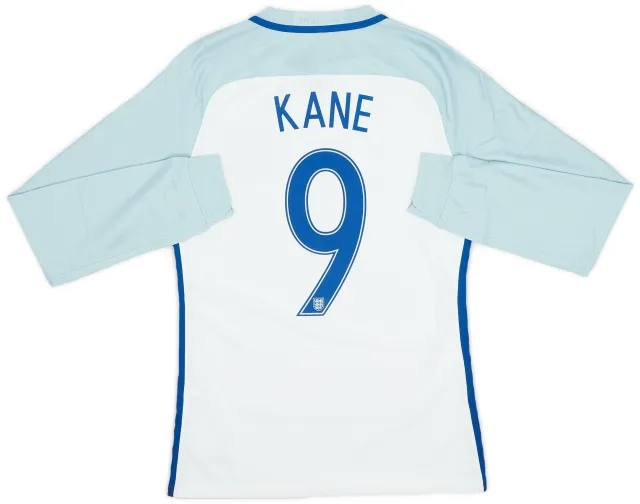 Nike 2016-17 England Player Issue Home L/S Shirt Kane #9 (M)