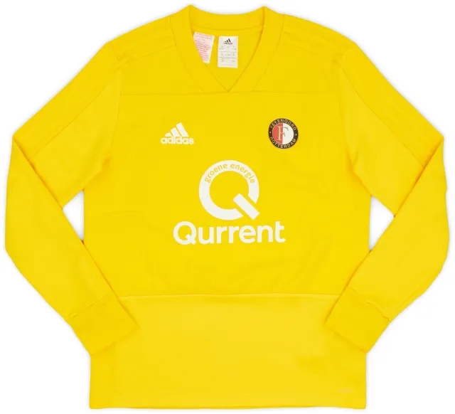 2017-18 Feyenoord adidas Drill Top - 9/10 - (L.Boys)