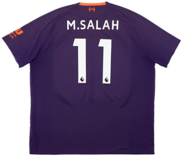 NewBalance 2018-19 Liverpool Away Shirt M.Salah #11 - 7/10 - (XXL)