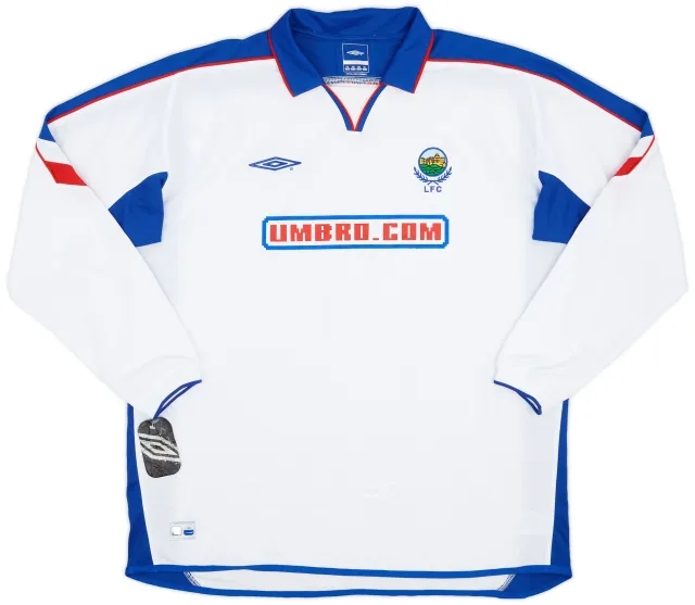 Umbro 2004-05 Linfield Away L/S Shirt (XXL)