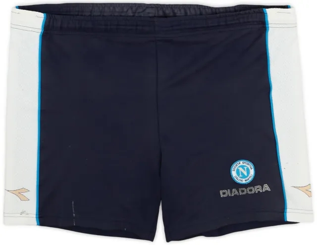 Diadora 2000-01 Napoli Third Shorts - 5/10 - (M)