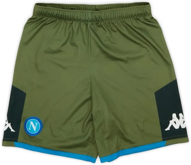 Kappa 2019-20 Napoli Away Shorts - 9/10 - (M.Boys)