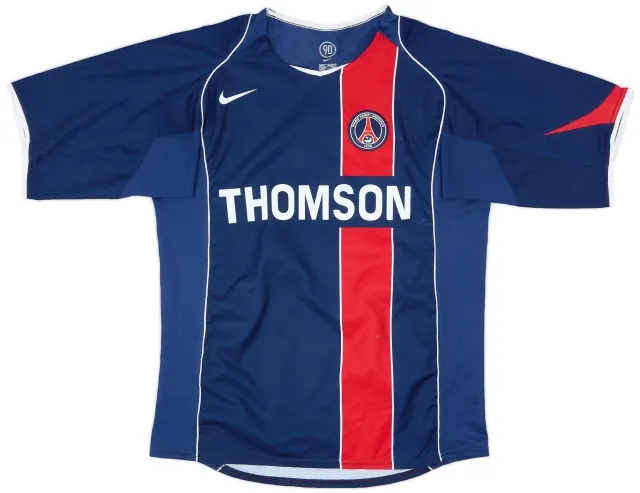 Nike 2004-05 Paris Saint-Germain Home Shirt - 8/10 - (M)