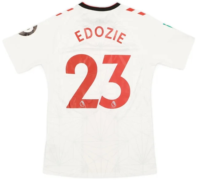 Hummel 2022-23 Southampton Match Issue Carabao Cup Home Shirt Edozie #23