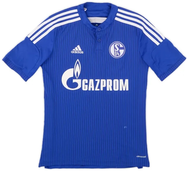 adidas 2014-16 Schalke Home Shirt - 7/10 - (XL.Boys)
