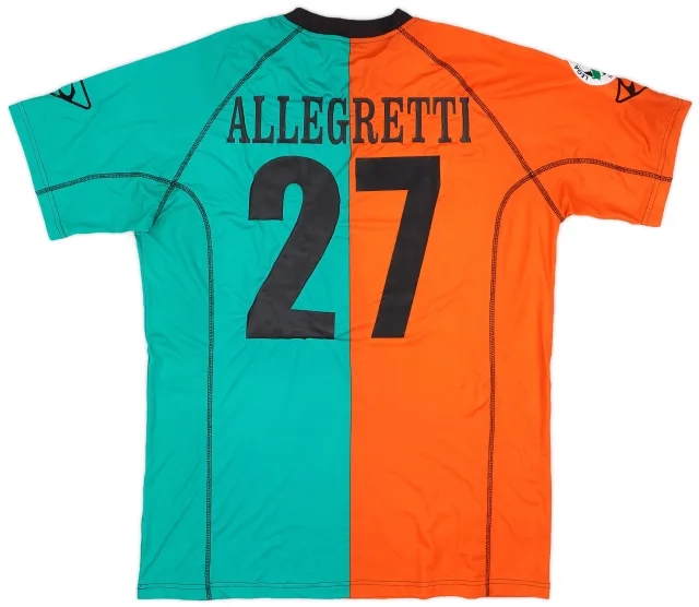 2004-05 Venezia Match Issue Third Shirt Allegretti #27