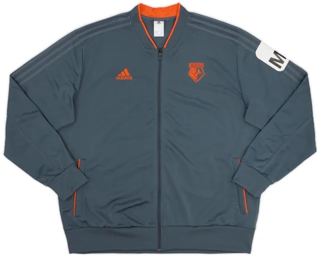 2017-18 Watford adidas Track Jacket - 9/10 - (XXL)