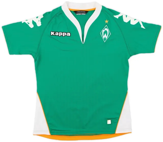 Kappa 2007-08 Werder Bremen Home Shirt - 9/10 - (XL.Boys)