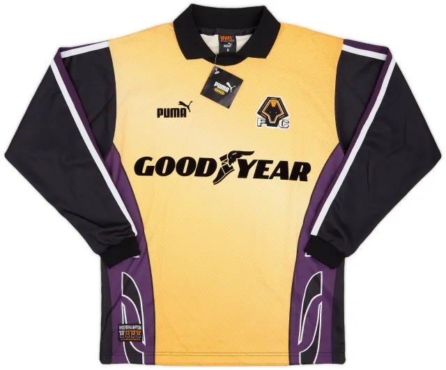 Puma 1997-98 Wolves GK Shirt (S)