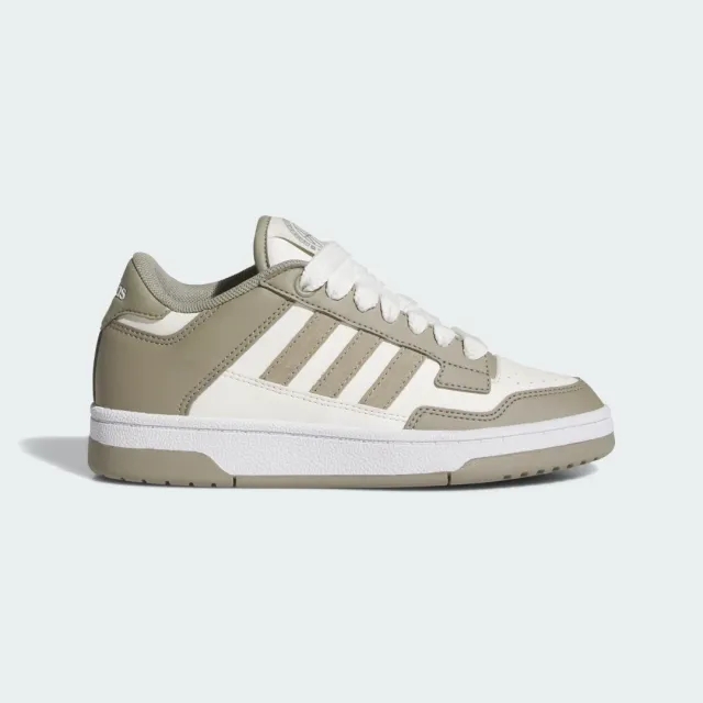 adidas  RAPID COURT LOW J  girls's Children's Shoes (Trainers) in Grey
