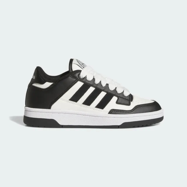 adidas  RAPID COURT LOW J  girls's Children's Shoes (Trainers) in Black