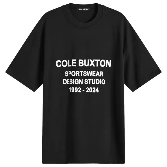 Cole Buxton Design Studio T-Shirt - Black