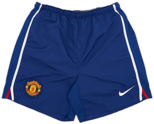 Nike 2008-09 Manchester United Away Shorts - 9/10 - (S)